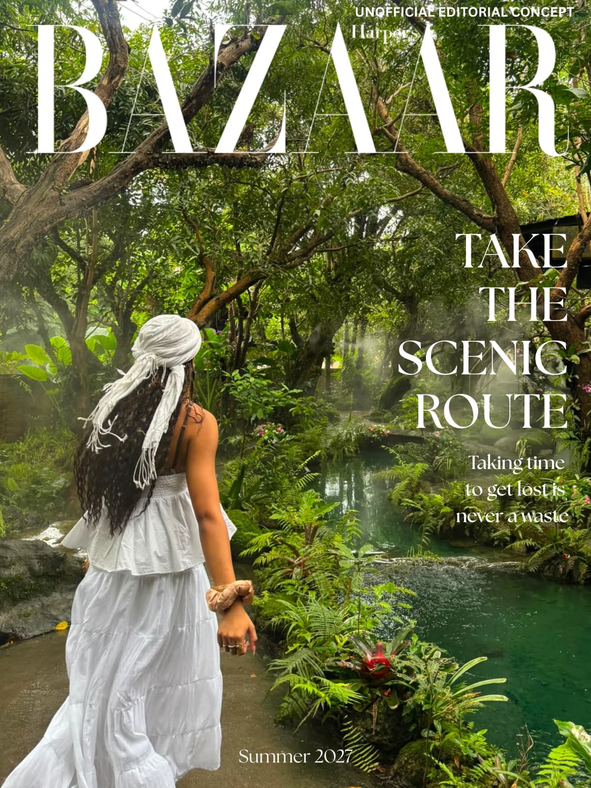 Harper's Bazaar: "Take the Scenic Route"